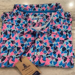 NWT Chubbies Golf Shirt